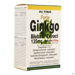 Altisa Ginkgo Biloba 135mg Comprimés 60