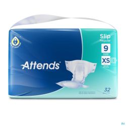 Attends Slip Regular 9 X Small 1x32
