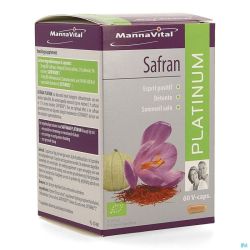 Mannavital Bio Saffran Platinum V-gélules 60