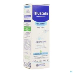 Mustela Bb Hydra Crème Visage Peau Sèche Tube 40ml
