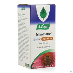 Vogel Echinaforce Junior+ Vitamine C Goût Framboise 80 Pastilles