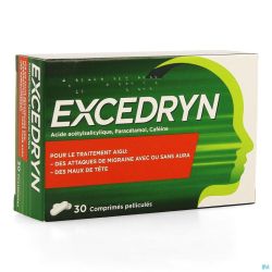 Excedryn 30 Comprimés Pelliculés