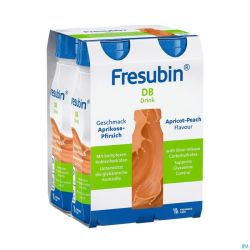 Fresubin Db Drink Pêche-Abricot 4x200 Ml