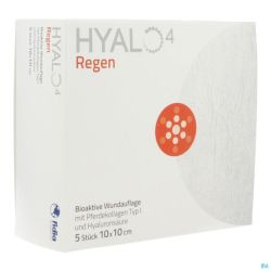 Hyalo 4 Regen Bande Gaze 10x10cm 5 Pièce