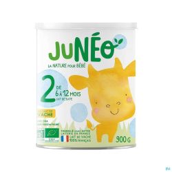 Juneo 2 Lait Vache 6-12m 800g