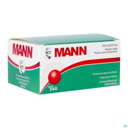 Mann 500 mg/50 mg - 16 Poudre pour solution