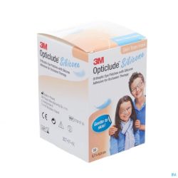 Opticlude Silicone Pansement Orthoptique Maxi 57mm X 80mm