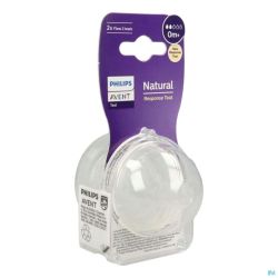 Philips Avent Natural 3.0 Tétine 0m+ T2 1