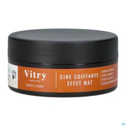 Vitry Homme Cire Coiffante Effet Mat 80g