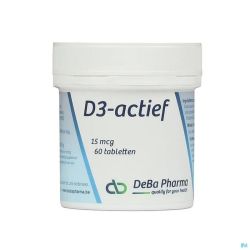 D3-actif Deba 60 Comprimés 15 Mcg