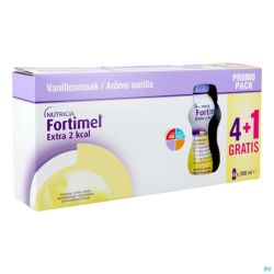 Fortimel extra vanille 2kcal promopack 4+1 5x200ml