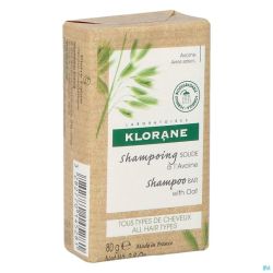Klorane Capillaire Shampooing Solide Avoine 80g