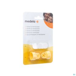 Medela Vacuum Set 2 Clapets+6 Membranes