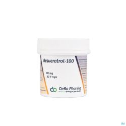 Resveratrol-100 Caps Veg. 60x100mg Deba