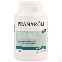 Spiruline Microalgues Comprimés 200 Pranarom