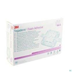 Tegaderm Foam Adh 8,8x8,8cm 90610 10 Pièce