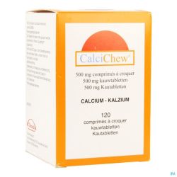 Calcichew 120 Comprimés A Mach 500 Mg