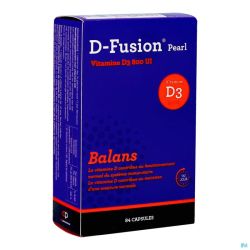 D-fusion Pearl 800ui Gélules 84