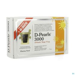 D-pearls 3000 Gélules 120+40