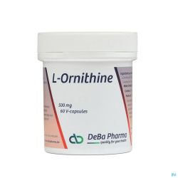 L-ornithine Deba 60 Gélules 500 Mg
