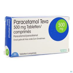 Paracetamol Teva 500mg 30 Comprimés X 500mg