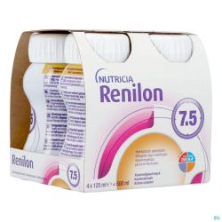 Renilon 7.5 Caramel 4x125 Ml 