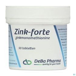 Zinc Forte Deba 50 Comprimés 45 Mg