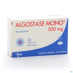 Algostase Mono 500 Tube 2 X 16 Comprimés Effervescents