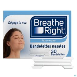 Breathe Right Bandel Nas Clear 30 Pièce