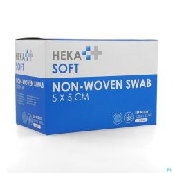 Hekasoft Compresse Non-tis. Sterile 5x5cm 1x100