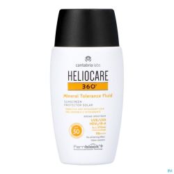 Heliocare 360° Minéral Tolerance Fluid Ip50 50ml