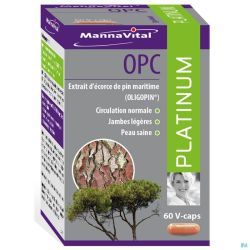 Mannavital Opc Platinum 60 V-gélules
