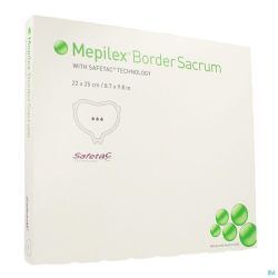 Mepilex Border Sacrum Ster 22,0x25,0 5 282450