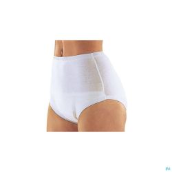 Suprima 1245 Slip Tricot Pu Fond Unisex Blanc T40