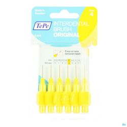 Tepe Interdental Brush 0,7mm Jaune 6 Pièce