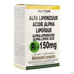 Altisa R-alpha Liponzuur + C+e 45 V-gélules