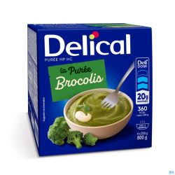 Delical Puree Brocolis Hphc 4x200g