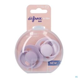Difrax Dynamic Sucette 6-18m Prime Lilac/violet 2