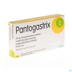 Pantogastrix Teva 14 Comprimés 20 Mg