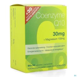 Coenzyme Q10 30mg+mg Comprimés 90+ Comprimés 30 Gratuit