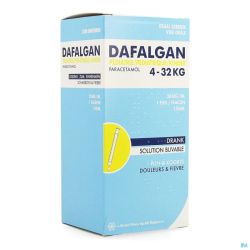 Dafalgan Sirop Pédiatrique 30mg/ml 150ml