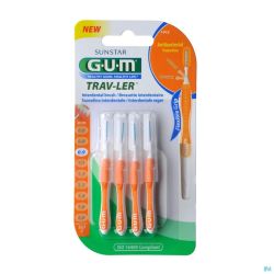Gum Proxabrush Travel 0,9mm 1412 4 Pièces