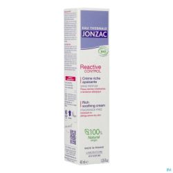 Jonzac Reactive Control Crème Riche 40ml