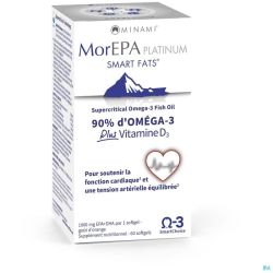 Morepa Platinum Smart Fats +vit D3 60 Ca