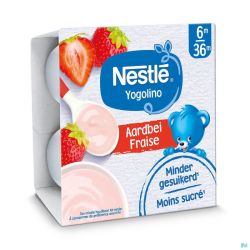 Nestle Baby Yogo Fraise 4x100g