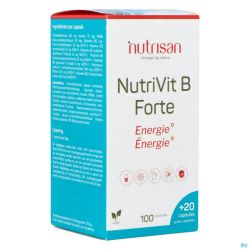 Nutrivit B Forte V-caps 100+20 Gratuites Nutrisan