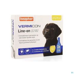 Beaphar Vermicon Line-on Puppy 3x1,5ml