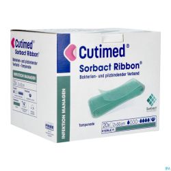 Cutimed Sorbact Ribbon Meches 2cmx50cm 20