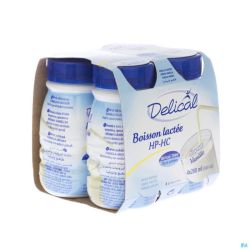 Delical Boisson Lact Hp-hc Vanille 4x200