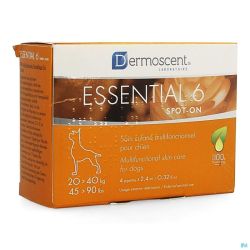 Essential 6 Spot-on Chien 20-40 Kg Vétérinaire